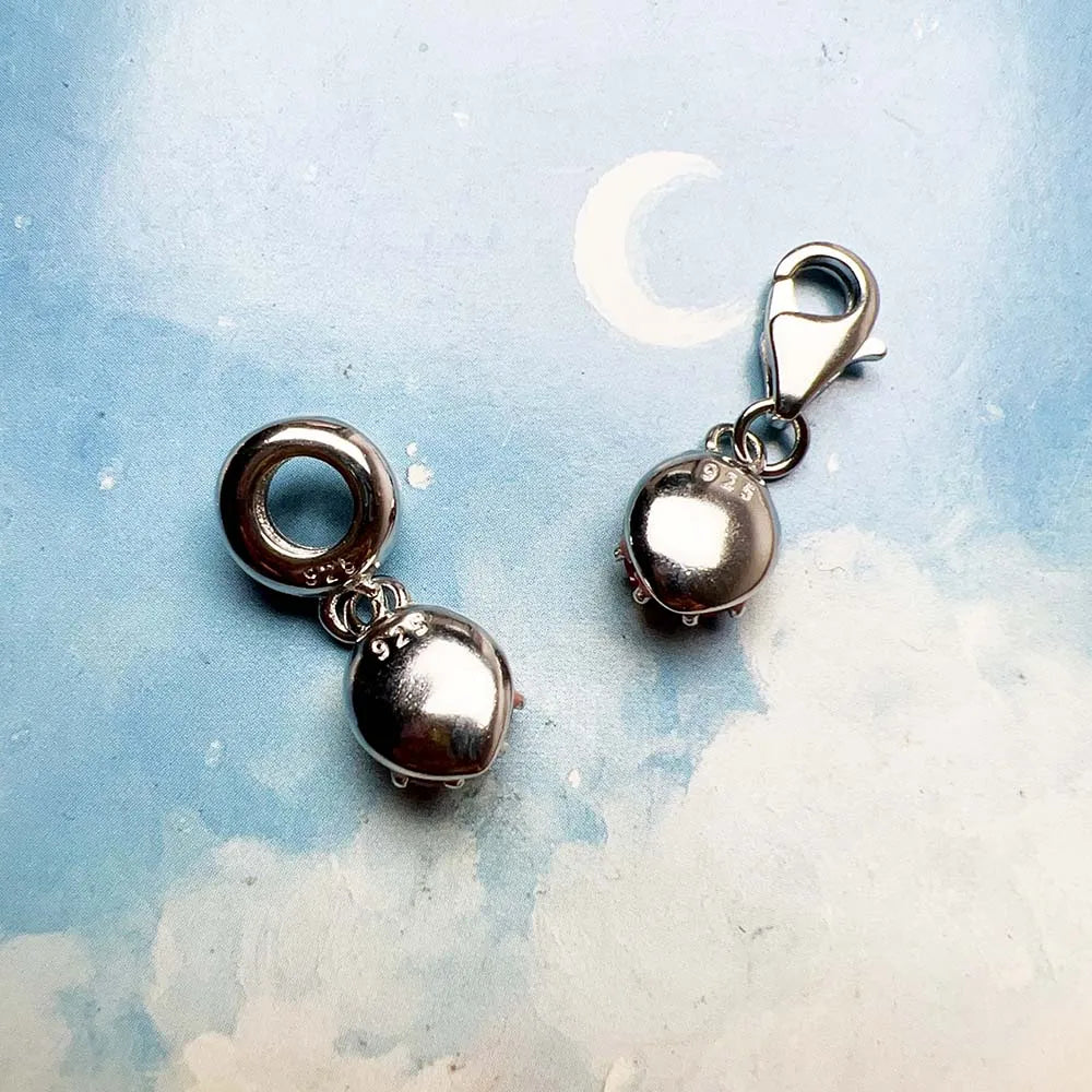 Damen-Charm-Anhänger Alien trendig aus Sterlingsilber