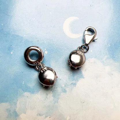 Damen-Charm-Anhänger Alien trendig II aus Sterlingsilber