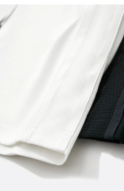 Damen Shorts im lässigen Stil mit Aushöhlung und elastischer Taille