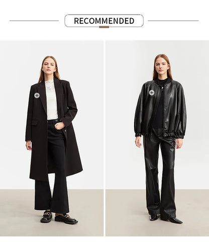 Damen T-Shirt aus gedrucktem Mesh mit slim-fit Halb Stehkragen