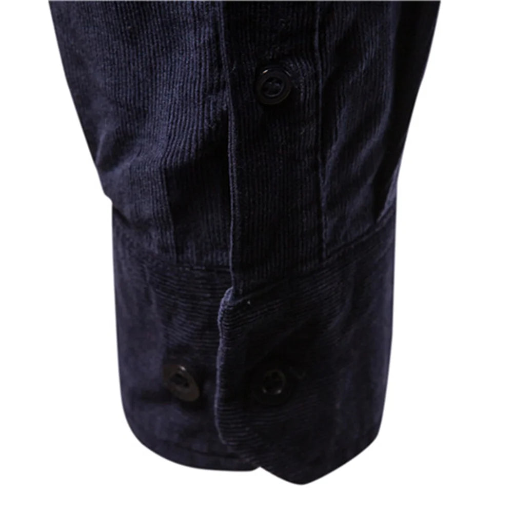 Herren Business Casual Hemd aus 100 Prozent Baumwolle im einfarbigen Slim Fit