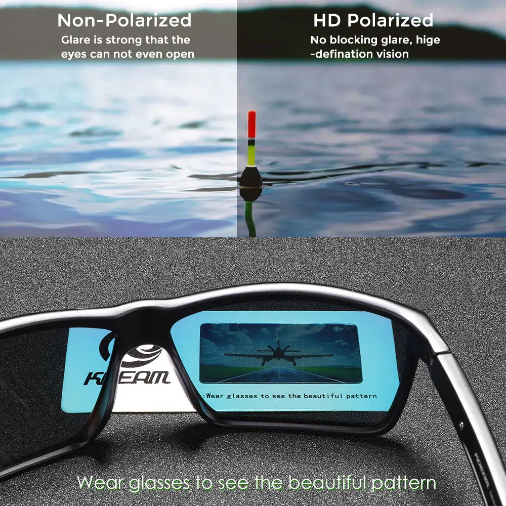 Sonnenbrille Rechteck polarisiert UV400 Beschichtung Herren