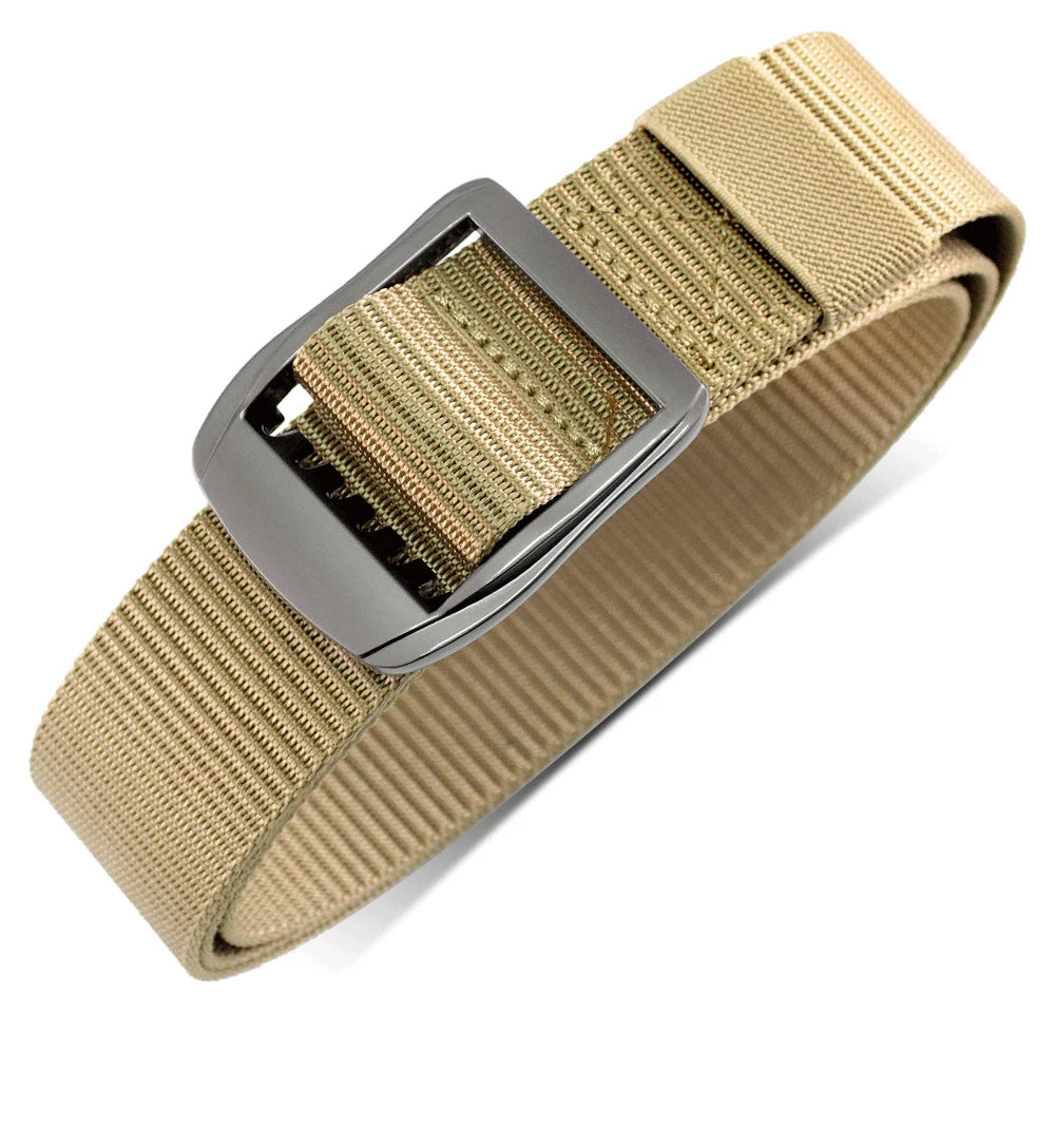 Herren Tactical Nylon-Gürtel 3,8 cm Army Military Automatik-Schnalle Outdoor